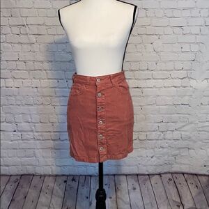 Hollister Ultra High Rise Corduroy Skirt